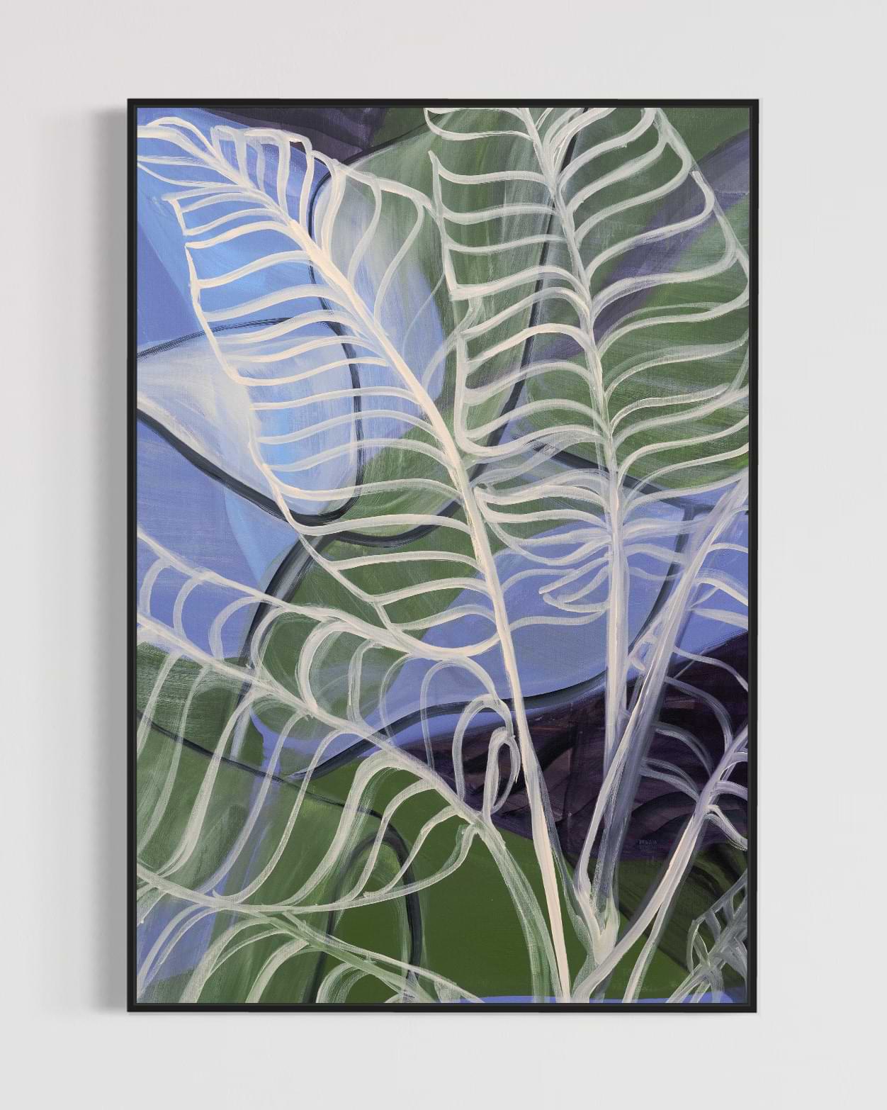 large-scale canvas art Giclée print#de:holzrahmen_schwarz,en:wood-frame_black