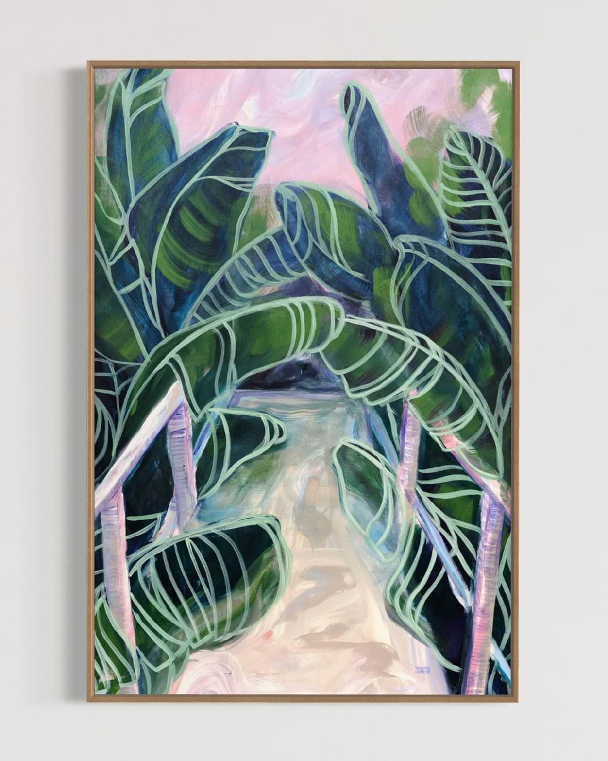 large-scale canvas art Giclée print