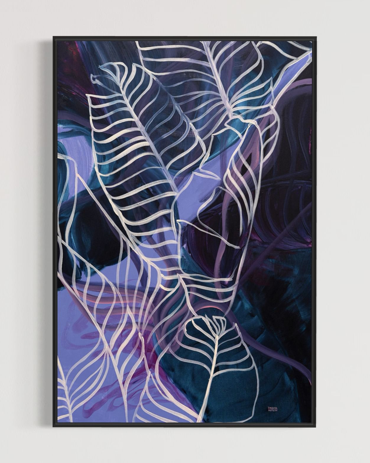 large-scale canvas art Giclée print#de:holzrahmen_schwarz,en:wood-frame_black