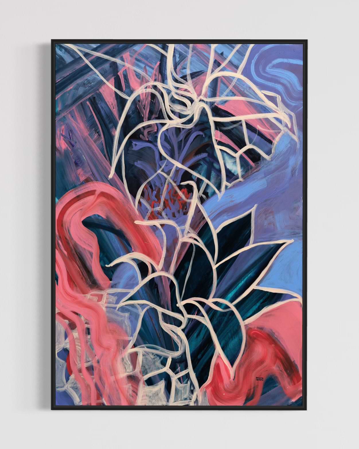 large-scale canvas art Giclée print#de:holzrahmen_schwarz,en:wood-frame_black