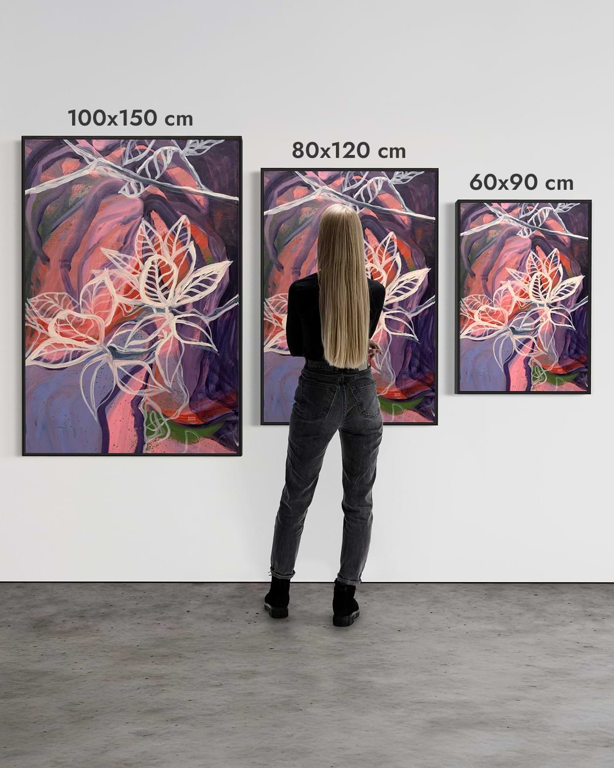 large-scale canvas art Giclée print