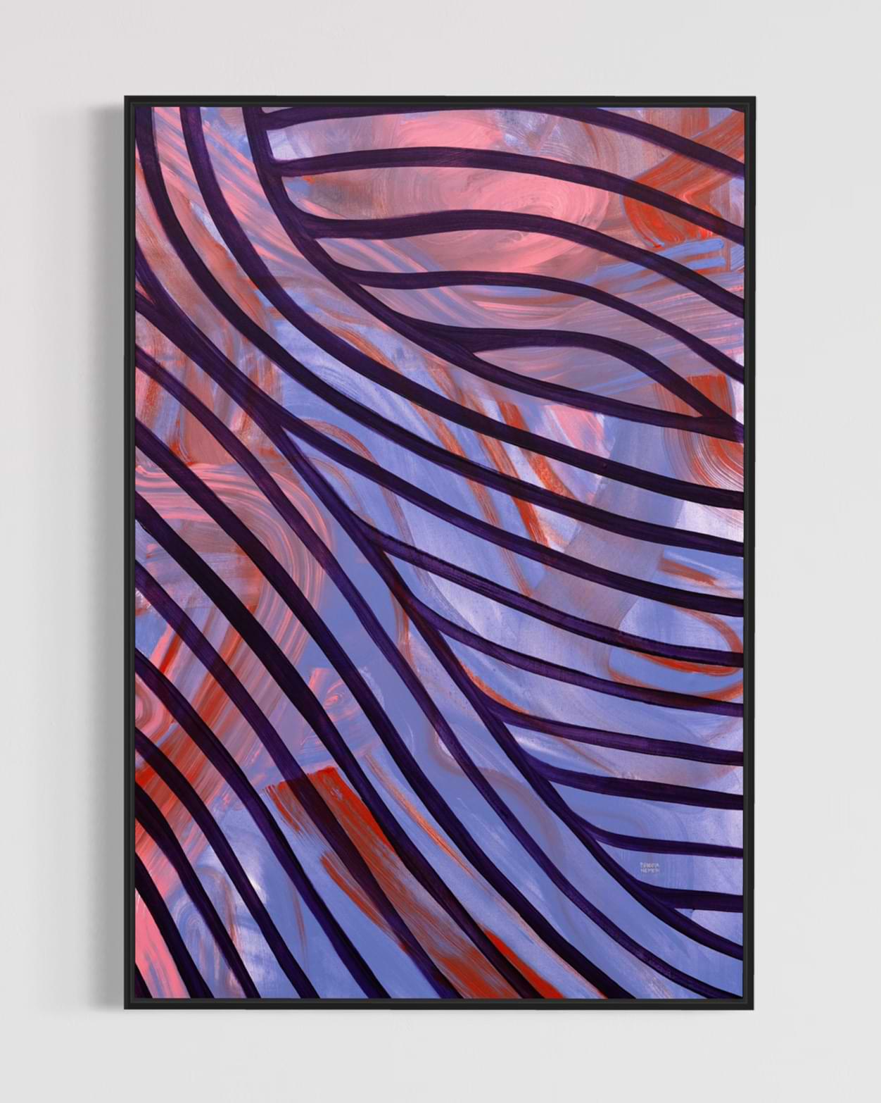 large-scale canvas art Giclée print#de:holzrahmen_schwarz,en:wood-frame_black