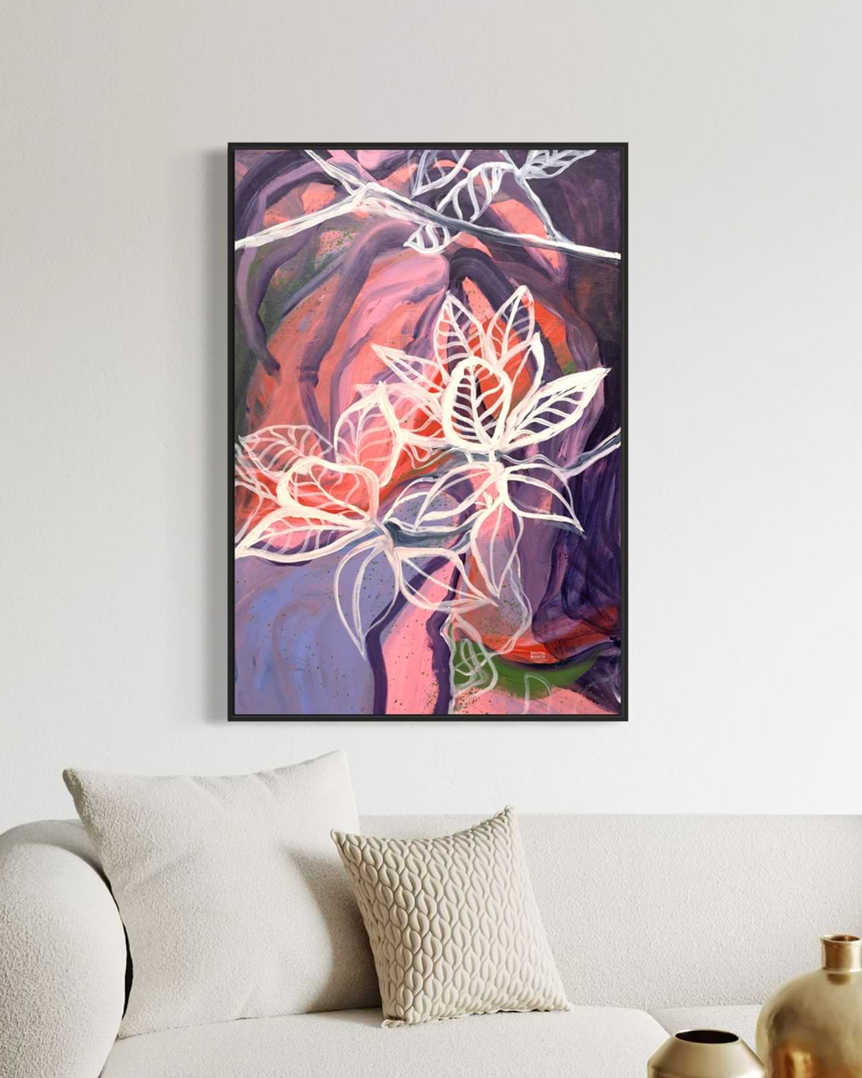 large-scale canvas art Giclée print#de:holzrahmen_schwarz,en:wood-frame_black