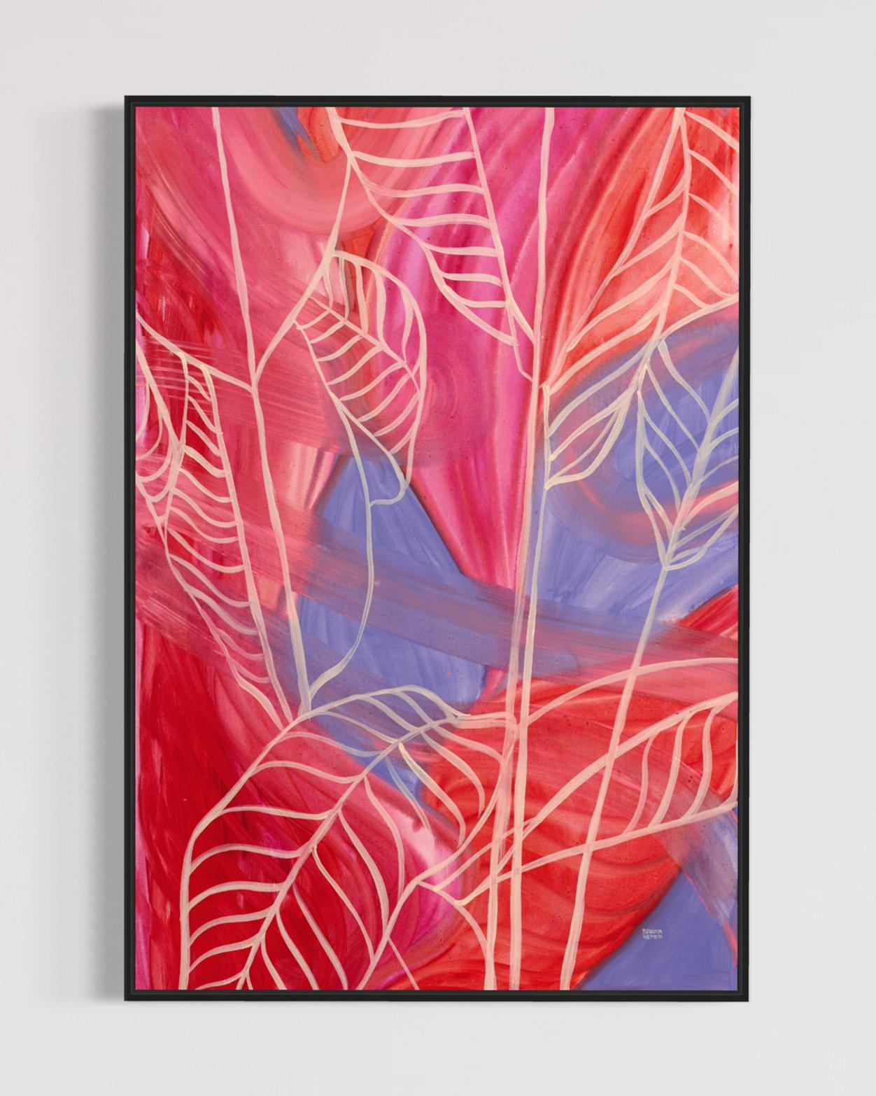 large-scale canvas art Giclée print#de:holzrahmen_schwarz,en:wood-frame_black