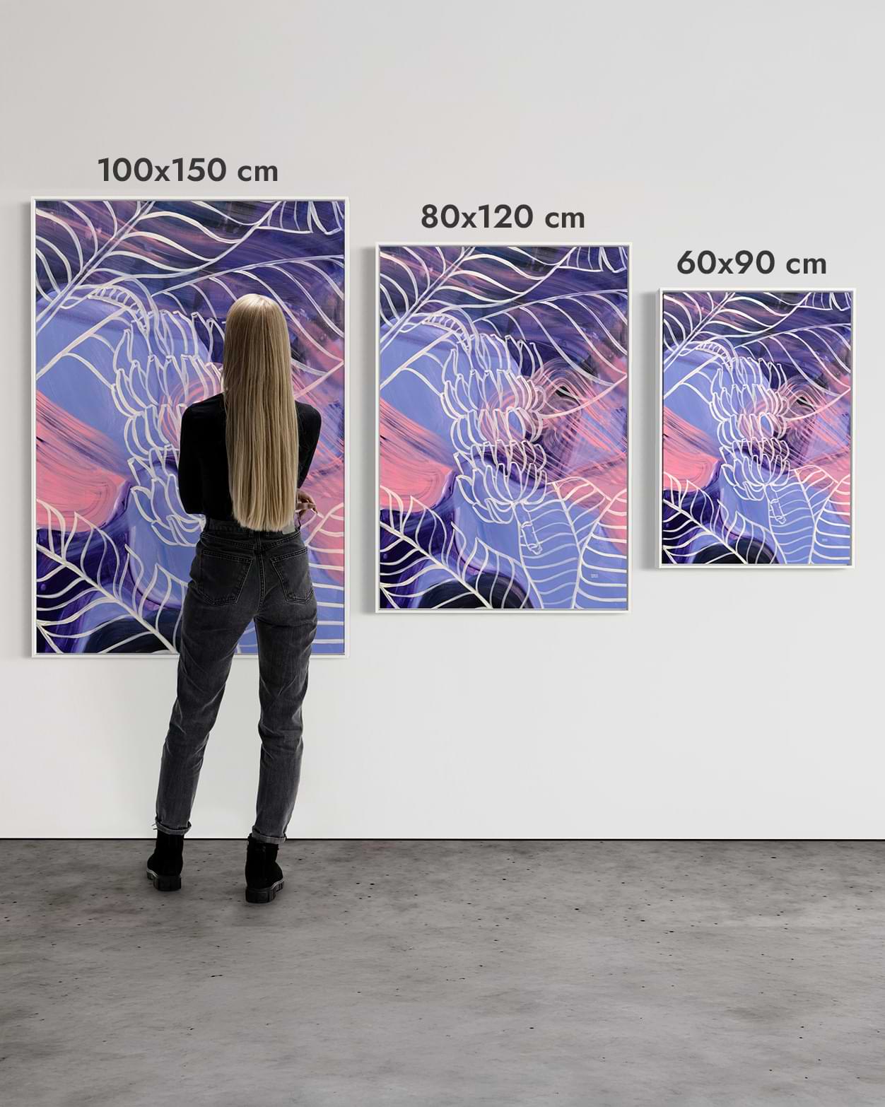 large-scale canvas art Giclée print