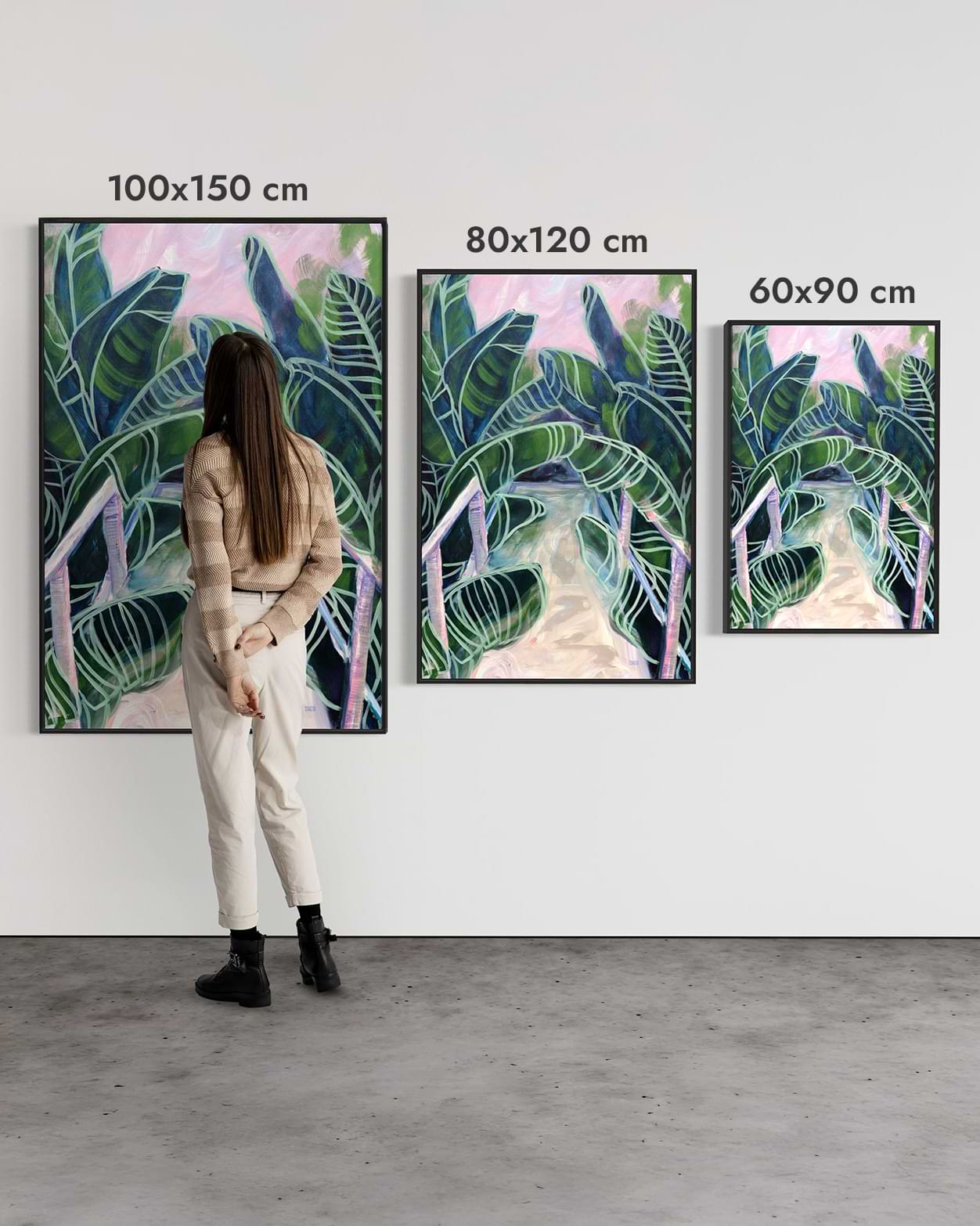 large-scale canvas art Giclée print
