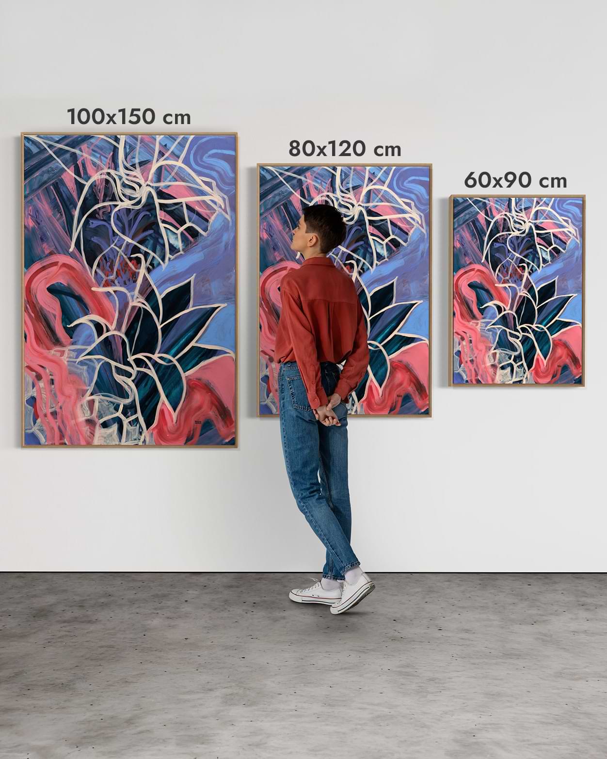 large-scale canvas art Giclée print